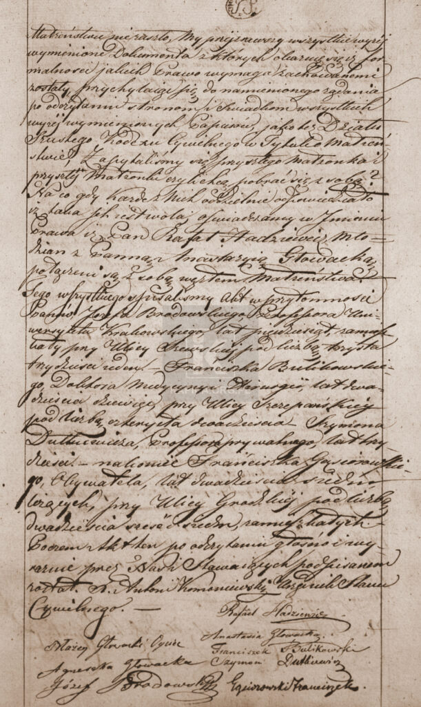 akt ślubu Rafał Hadziewicz